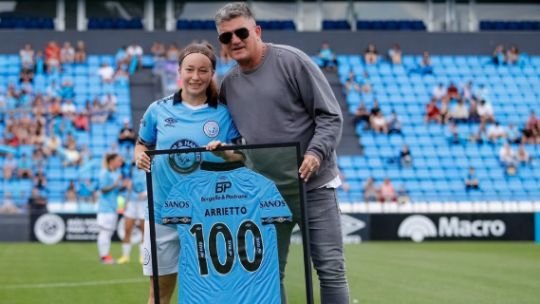 ‘Colo’ Arrieto: del mural en el Gigante de Alberdi a la Selección argentina