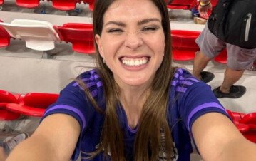 Los looks de las esposas de la Selección Argentina en el debut en el Mundial