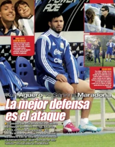 El goleador, la ex, la nueva, los celos, el suegro re famoso y la hermana puteadora: El Kun Agüero y Giannina Maradona, el mayor escándalo de Brasil 2014