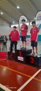 Villa La Angostura tuvo una destacada participación en el Segundo Gran Prix de Tenis de Mesa.