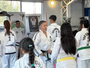 La escuela Municipal de Taekwon-Do recibió una Master Class.