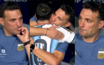 ¡Sorpresa mundial! El super famoso que aprovechó el partido de Argentina para blanquear novia de apellido colosal: “La ex hierve de la envidia”