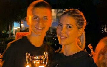 Luis Ventura y Marina Calabró debutaron en América TV en el espacio que era de Karina Mazzocco y le mandaron un mensaje picante