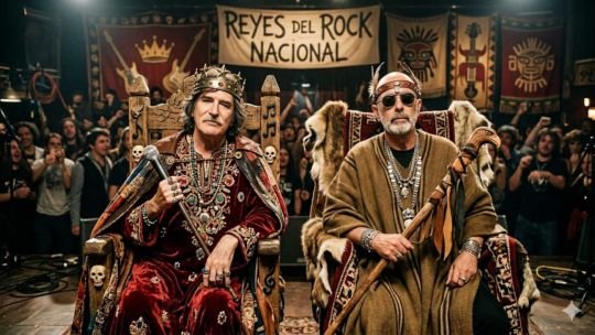 Si Charly es el Rey, el Indio es el cacique del rock
