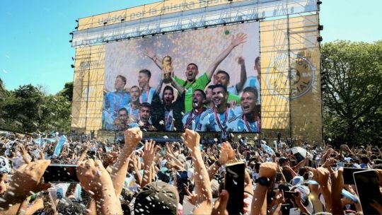 La Ciudad de Buenos Aires palpita el Mundial con un mega Fan Fest y pantallas gigantes en espacios públicos