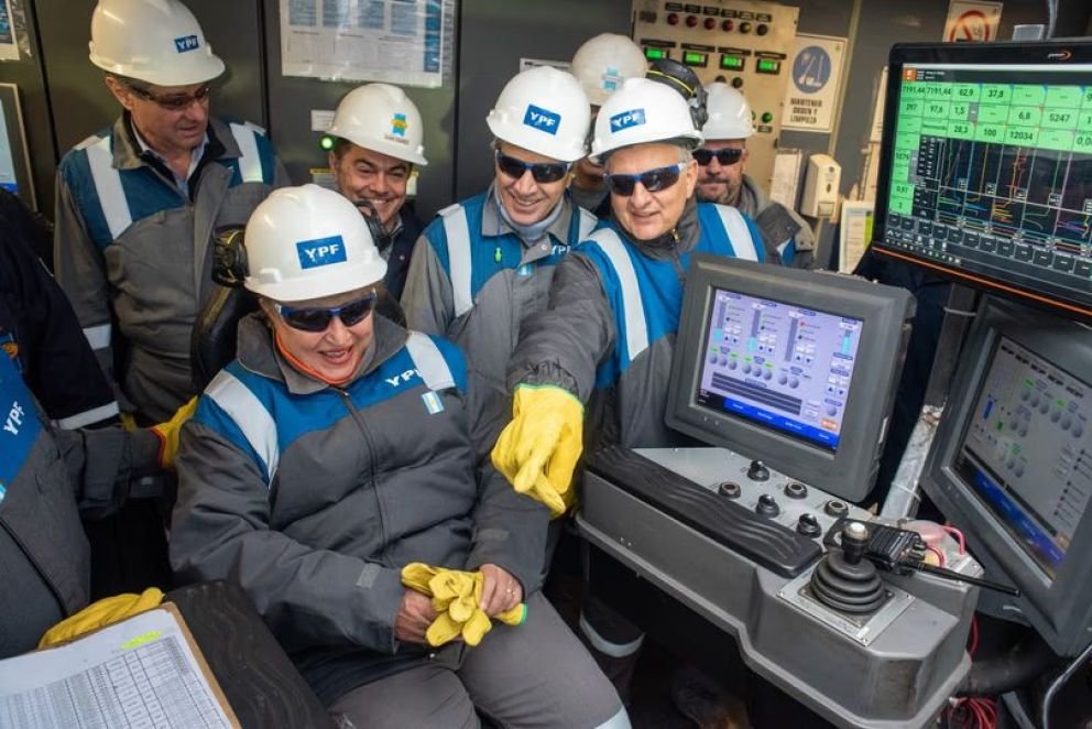 Kristalina Georgieva recorrió Vaca Muerta y destacó el potencial energético de Argentina junto a YPF