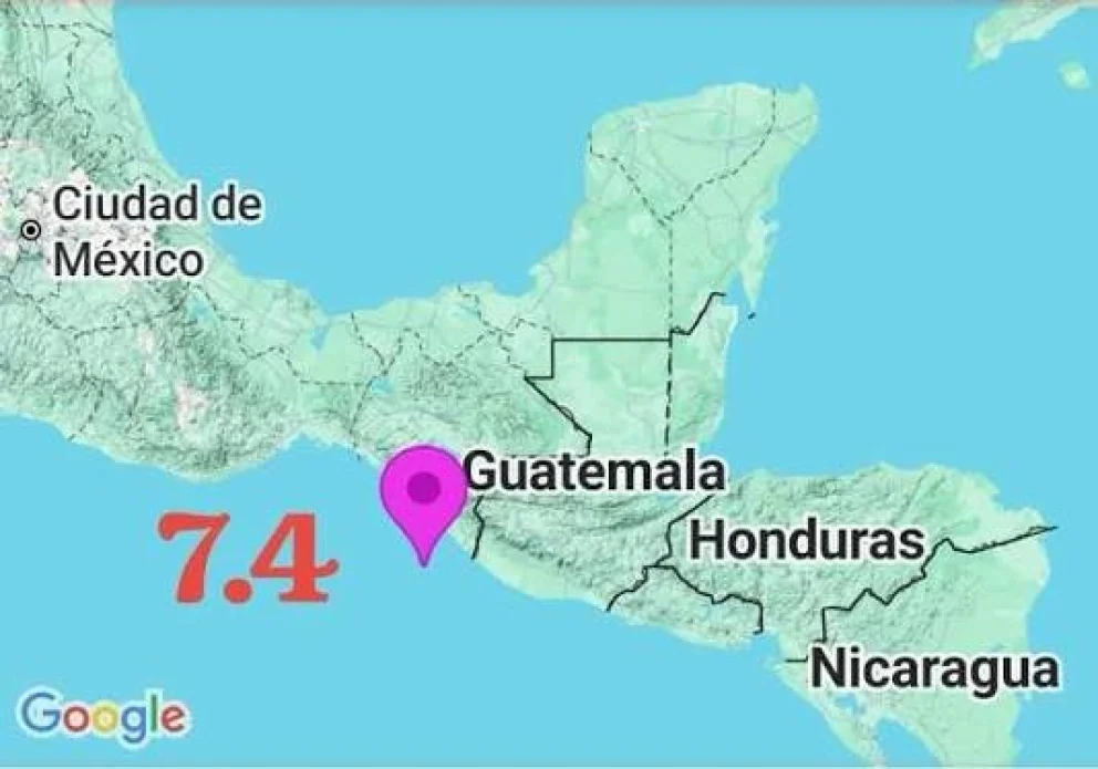Un fuerte terremoto en las costas de México y Guatemala generó alarma por tsunami