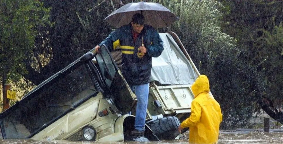 Chile: cuatro muertos y miles de evacuados por intensos temporales