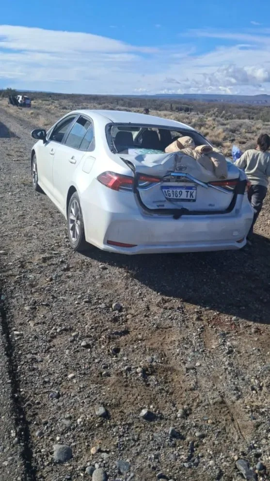 Tres autos y un camión protagonizaron un choque en la Ruta 237