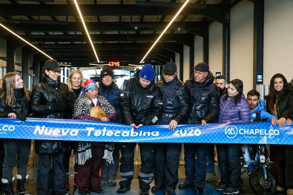 Chapelco estrenó su nueva telecabina: así es el cerro más moderno de Neuquén para esta temporada de esquí