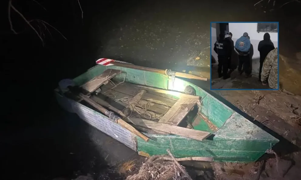 Intentaron ingresar a un campo en bote y terminaron detenidos
