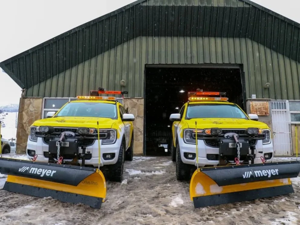 Nuevas camionetas reforzarán el operativo de nieve en las rutas neuquinas