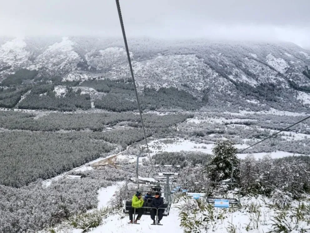 La temporada de nieve comenzó con novedades en Lago Hermoso