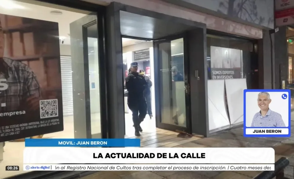 Hallaron a un hombre sin vida en un cajero del centro de Neuquén