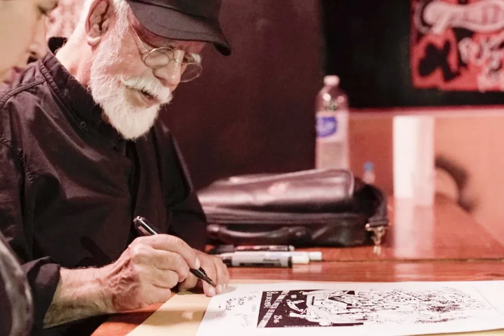 Rocambole, el ilustrador de Los Redondos, presenta su nuevo libro en Neuquén