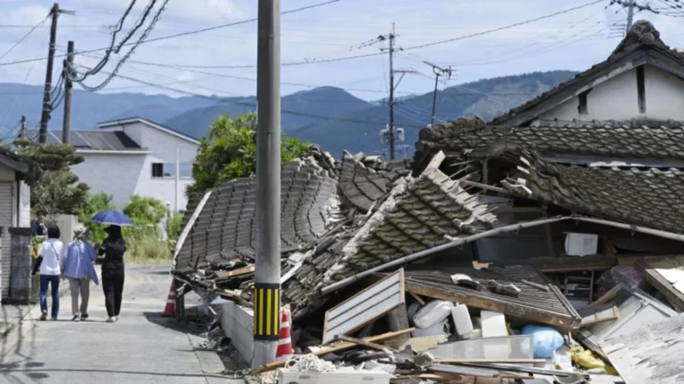 Terremoto en Japón: ya son 34 los muertos y siguen los rescates