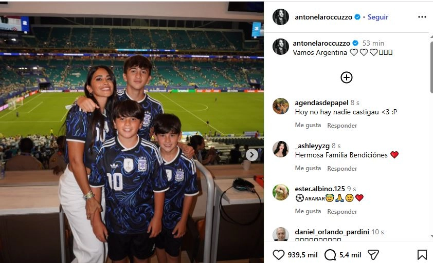 El emotivo mensaje de Antonela Roccuzzo a Lionel Messi tras el triunfo en el Mundial
