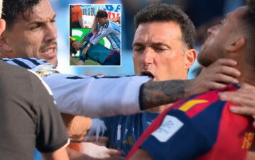 Al borde del llanto, Valentina Cervantes rompió el silencio tras el escándalo que se armó con Enzo Fernández en la derrota contra España