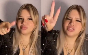 Escándalo de Morena Rial en su prisión domiciliaria: alcohol, amigos y partido