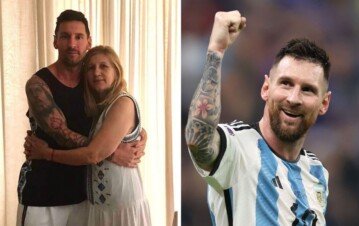 Lo que no se vio: el divertido cruce entre Lionel Messi y Maia Reficco, la novia de Franco Colapinto, en el partido contra Suiza
