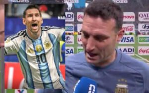La inesperada reacción de Lionel Scaloni al video viral de un niño en el acto escolar: “Se salió del protocolo”