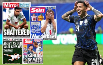 Es el rockero más seductor de Argentina, vio el partido junto a David Beckham, arrancó miradas de su esposa Victoria Adams y encima sacó pecho: “Esta mina quiere…”