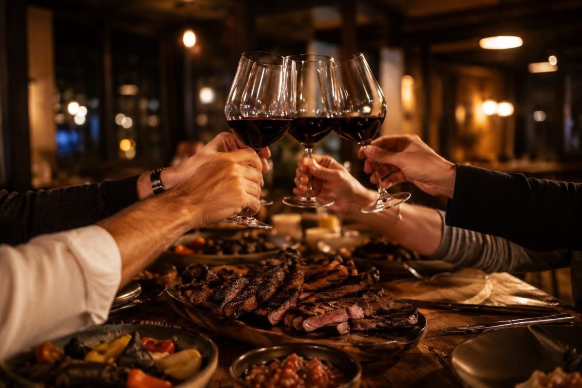 Día del Amigo: una cena especial con parrilla y vino patagónico en Cipolletti