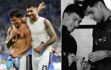 Licha Martínez se robó todos los suspiros: así fue la sorpresa que le hizo a su esposa antes del final de Argentina