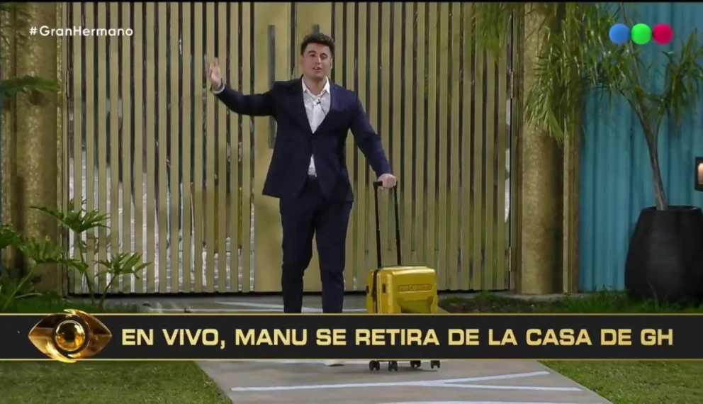 Gritos, llanto y una espontánea: Manuel es el nuevo eliminado de Gran Hermano