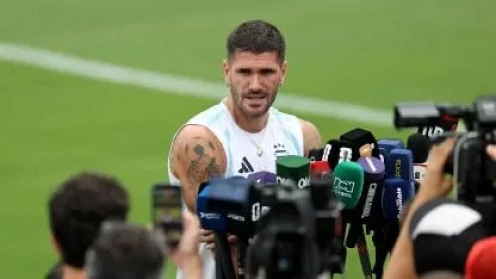 “Tienen un condimento especial”: De Paul plantó bandera y espera el clásico ante Inglaterra