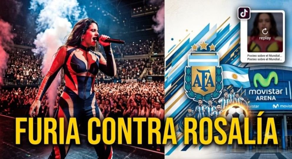 Crece el repudio a Rosalía: fanáticos venden y devuelven sus entradas tras su polémico posteo sobre la Selección