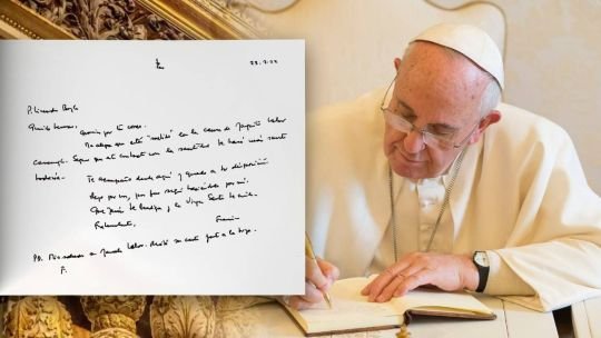 Cuando el Papa Francisco alzó el pulgar por Margarita