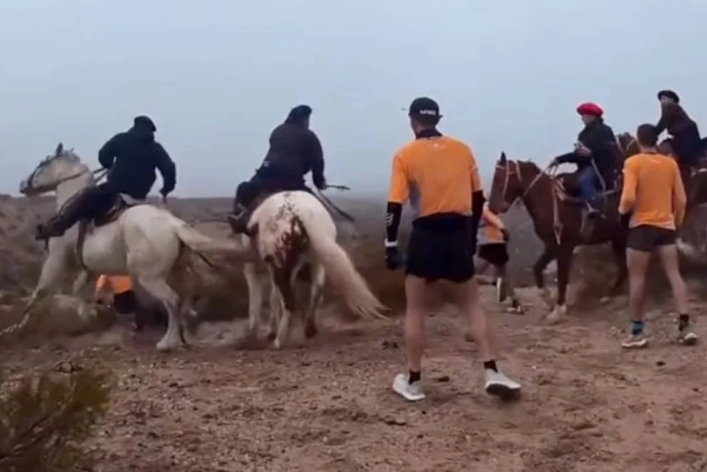 “Nos tiraron con los caballos”, el relato de un corredor agredido en la carrera de General Roca