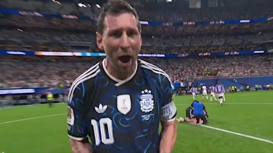 El desahogo de Lionel Messi tras la victoria agónica frente a Inglaterra y la clasificación a la final de la Copa del Mundo