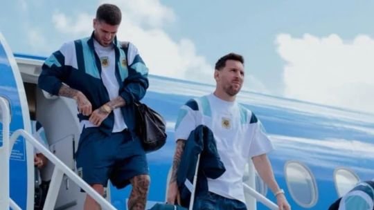 El vuelo de la Selección hacia la Argentina: Messi y otros jugadores no viajan con la delegación