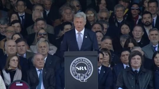 EN VIVO: el Presidente Javier Milei habla al campo en la Exposición Rural de Palermo