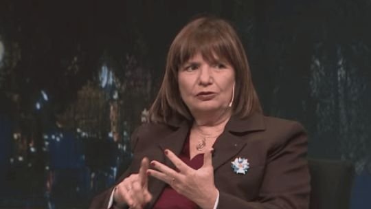 Patricia Bullrich se encolumnó detrás de Milei: “Estamos todos luchando para que haya una reelección del presidente”