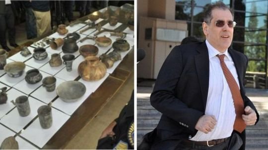Matteo Goretti litiga para recuperar las piezas arqueológicas de gran valor robadas al Museo Ambato
