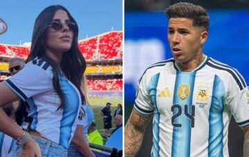 ¡Titular contra Inglaterra! Así acompañan a Giuliano Simeone en el Mundial su hermano Gianluca y su cuñada Eva Bargiela: emoción, aliento y muchos nervios
