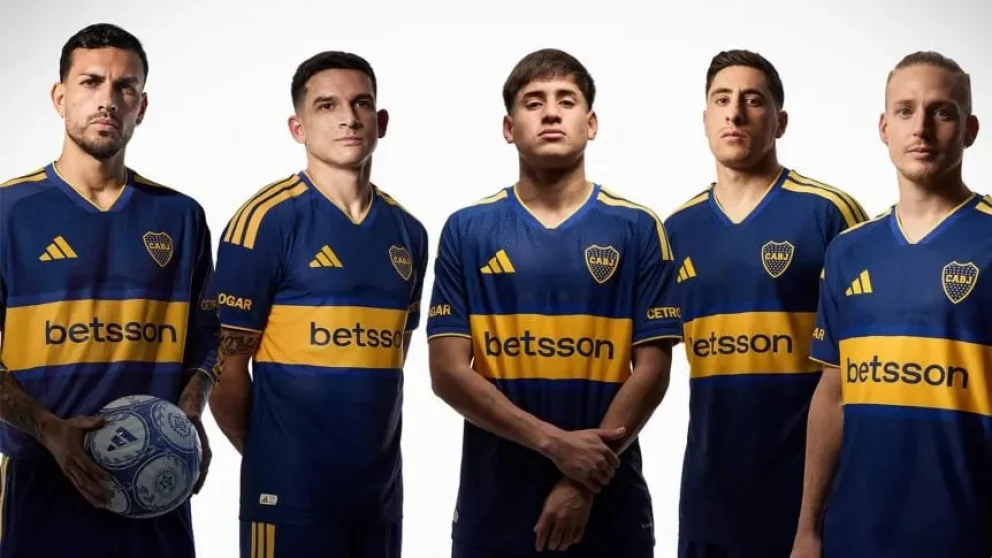 Con Leandro Paredes como figura, Boca presentó su nueva camiseta y la estrenará ante Estudiantes