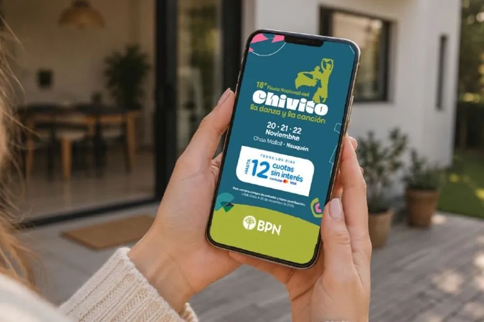 BPN lanza hasta 12 cuotas sin interés para la Fiesta Nacional del Chivito