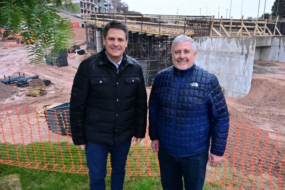 Acceso Norte: la primera rama del puente en Y estará lista en 20 días en Neuquén