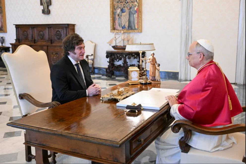 El mensaje de Javier Milei tras confirmarse la visita del papa León XIV a la Argentina