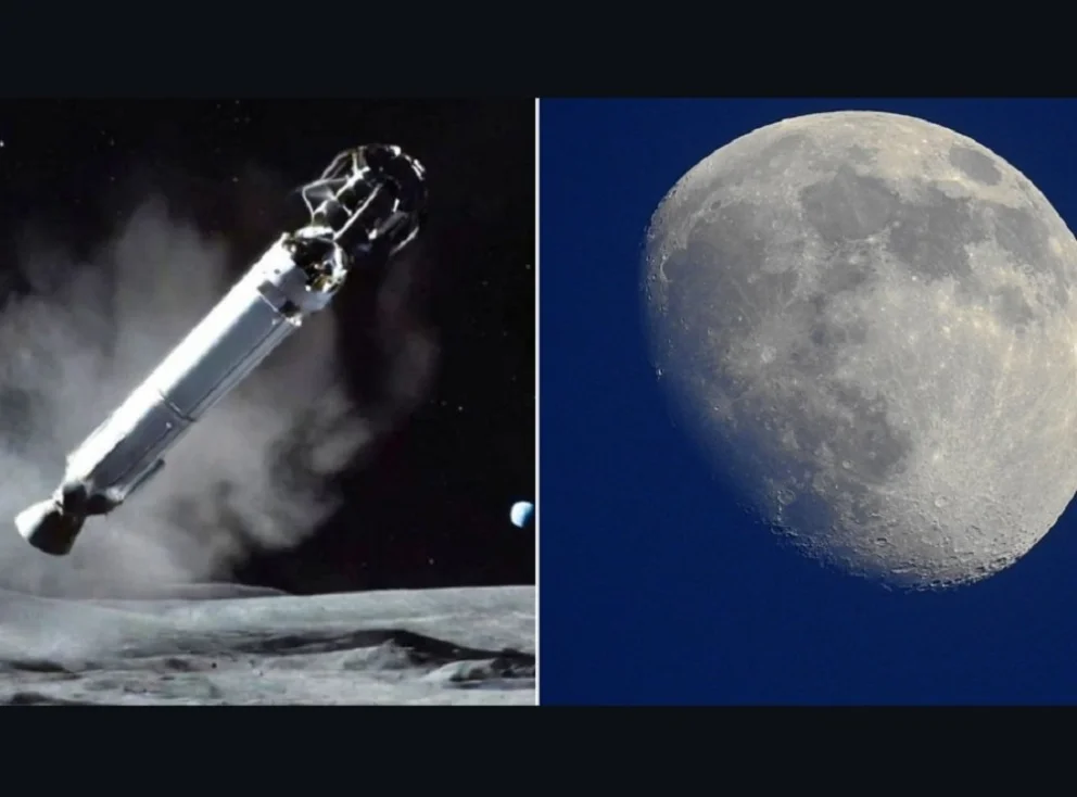 Un cohete impactó con la superficie de la Luna: qué dijo la NASA