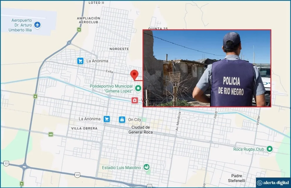 Tragedia en el Alto Valle: murió un mecánico aplastado por un auto