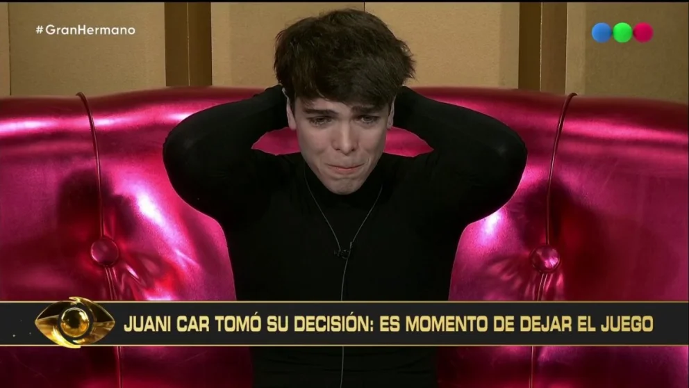 Juanicar abandonó la casa de urgencia por la salud de su mamá y se desató una fuerte polémica