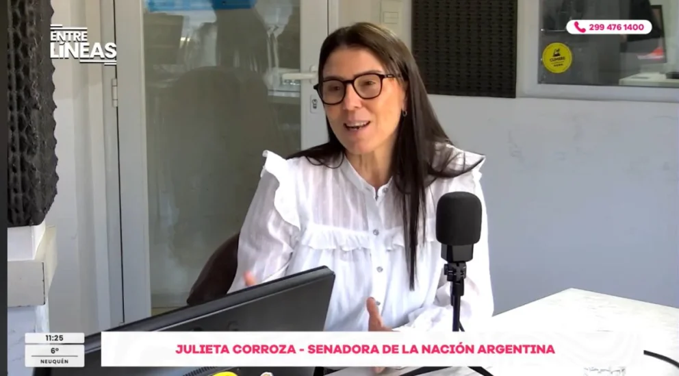 Julieta Corroza explicó por qué votó en contra de la extranjerización de las tierras: “Nosotros somos neuquinos”