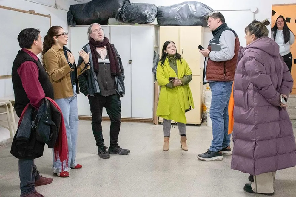 Educación coordinó mejoras de infraestructura con directivos del CPEM 26 de Neuquén capital