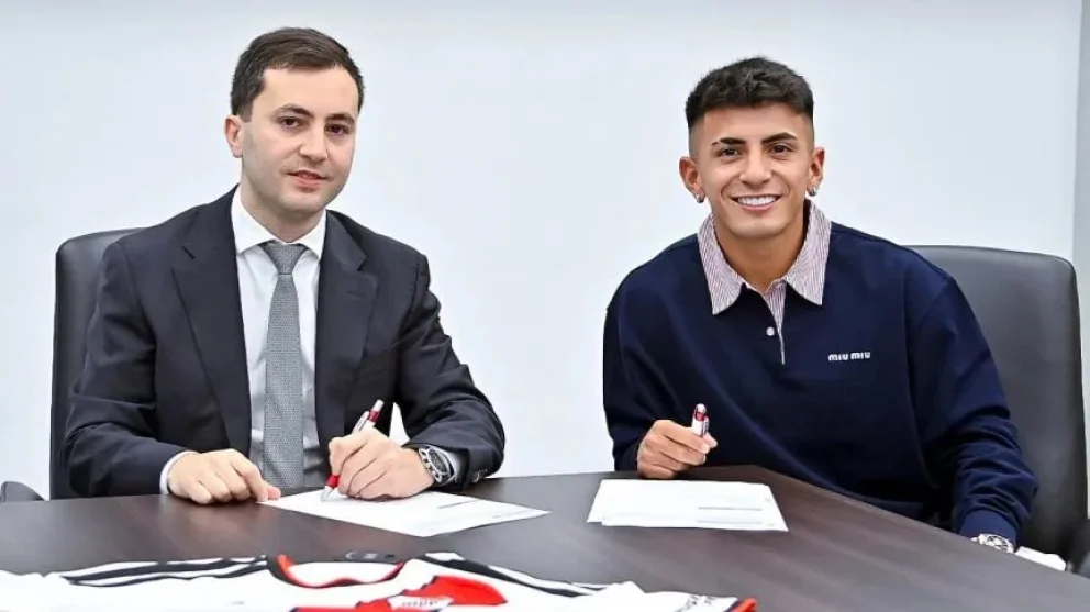 “Estoy cumpliendo un sueño”: Thiago Almada firmó su contrato y es nuevo jugador de River