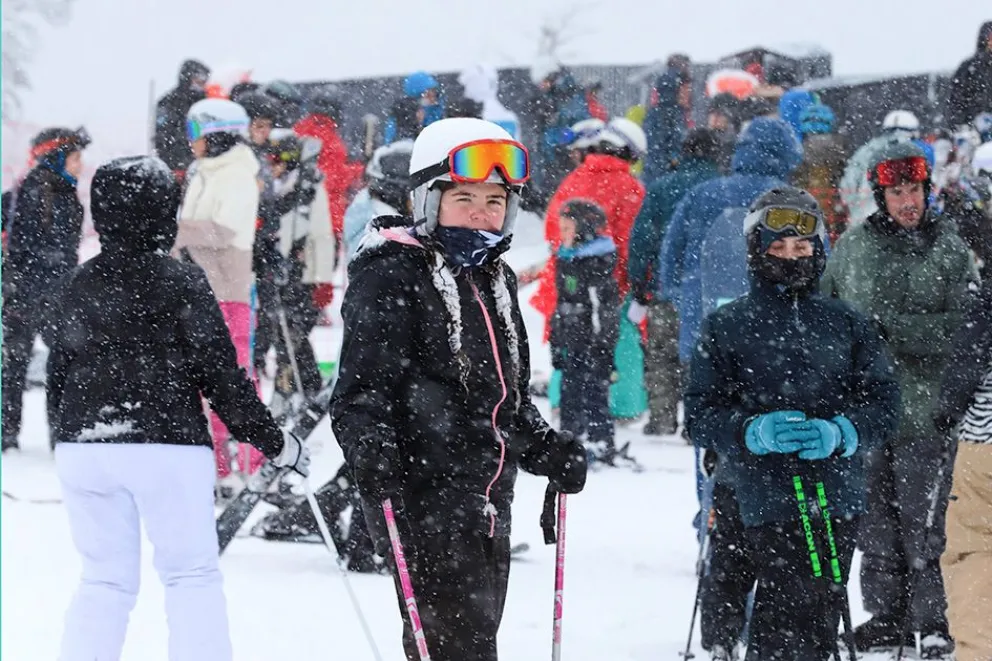 Comenzó el programa Aprendiendo en la Nieve en Chapelco